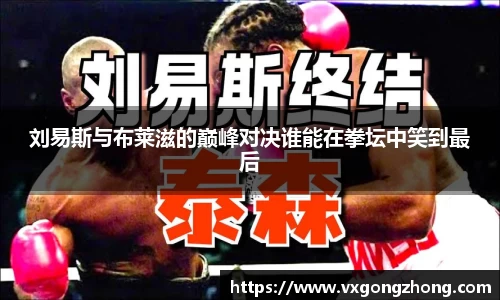 刘易斯与布莱滋的巅峰对决谁能在拳坛中笑到最后